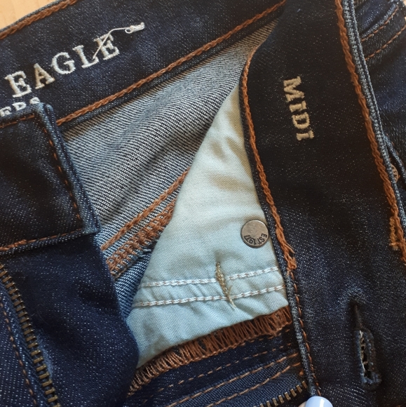 EUC Denim Midi Shorts - Picture 7 of 7